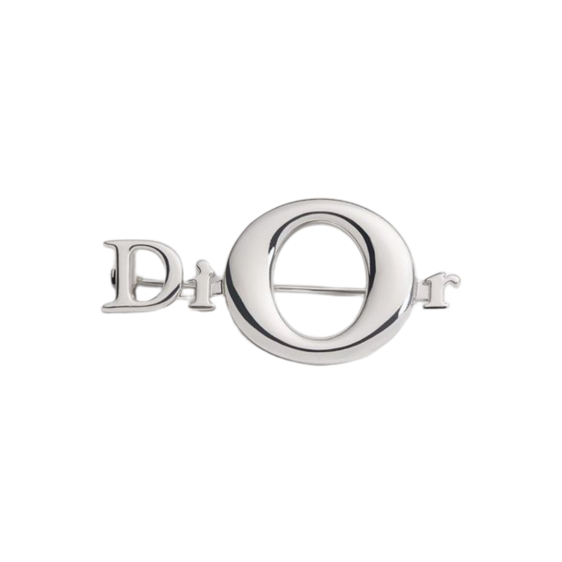 V2127HOMMT-D000 Dior Brooch Silver Finish Brass Silver