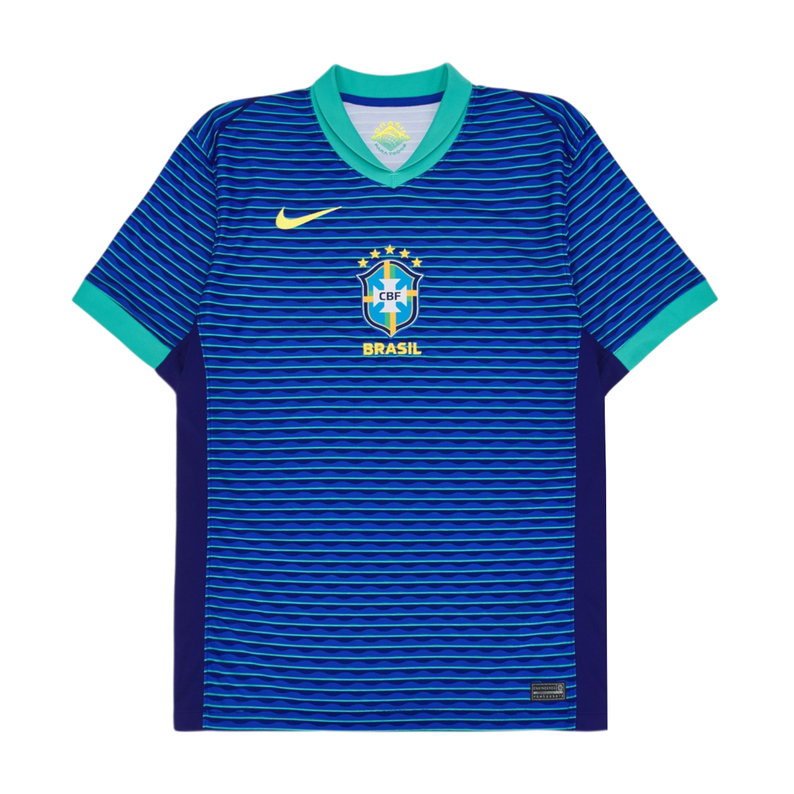 FJ4283-458 Nike Brazil 2024 Dri-Fit Stadium Away Replica Jersey Soar (Non Marking Ver.)