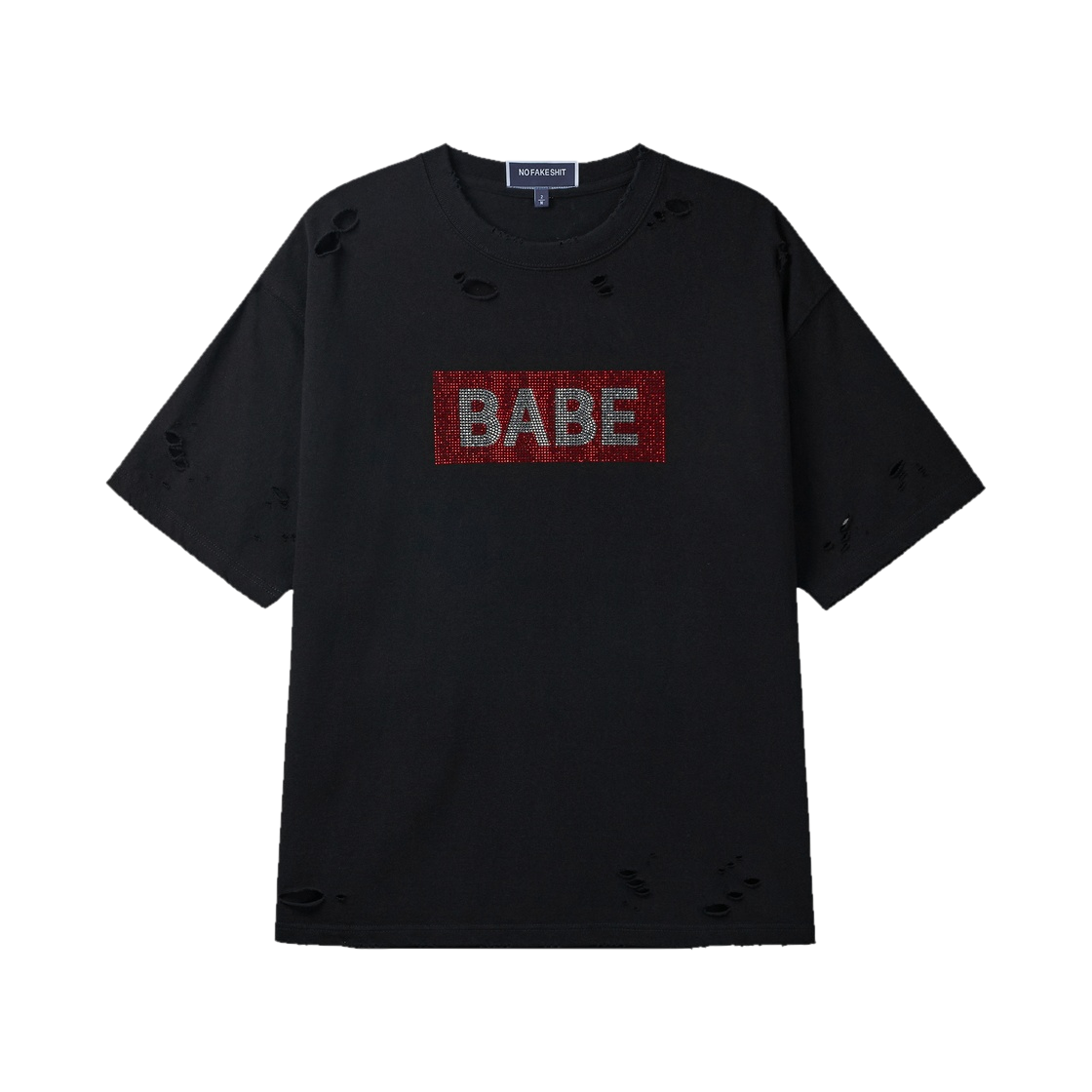 노페이크싵 베이비 빈티지 티셔츠(NOFAKESHIT Babe)