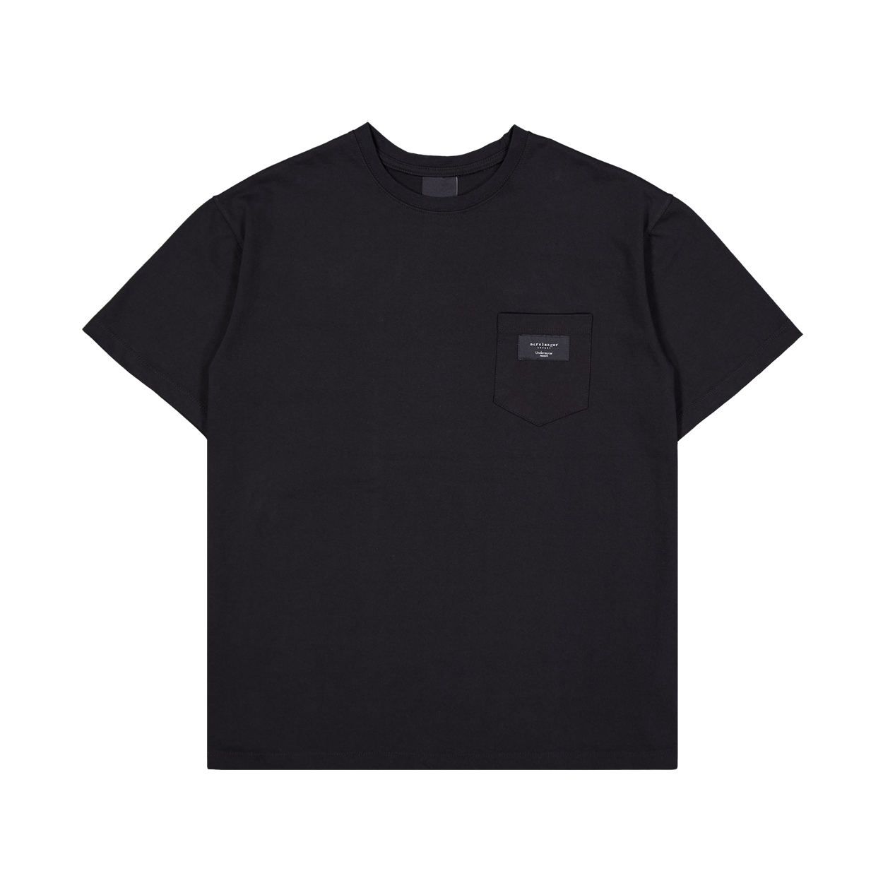언더마이카 머슬랭거 하드 코튼 포켓 티셔츠 블랙(Undermycar Murslanger Hard Cotton Pocket T-Shirts Black)