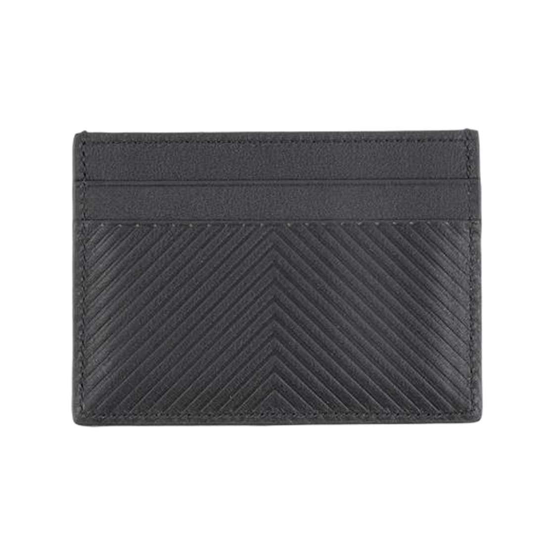 [20% 쿠폰] 로에베 텍스쳐드 클래식 카프스킨 플레인 카드 홀더 블랙([20% 쿠폰] Loewe Plain Card Holder in Textured Classic Calfskin Black) - 2