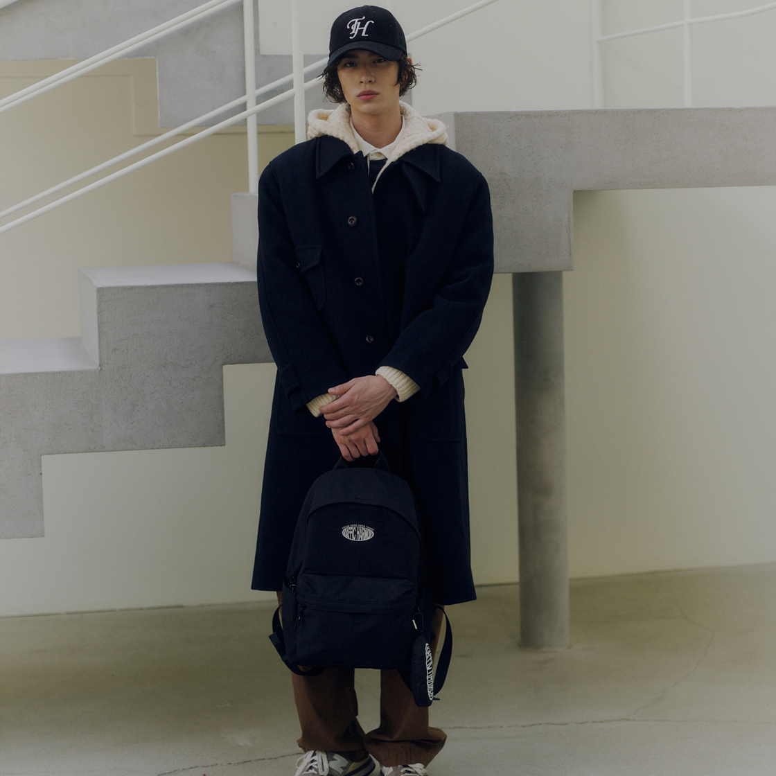 트래픽하모니 베이직 백팩 네이비(Traffic Harmony Basic Backpack Navy) - 4