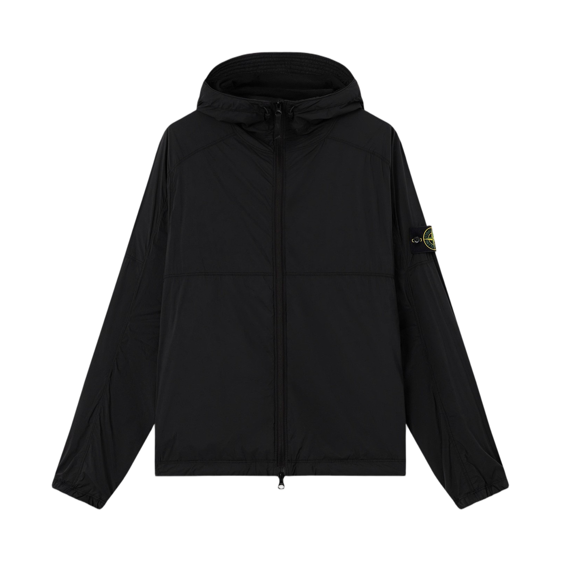 L2S15Q1000-20S0474-V0029 Stone Island Q100020 Ultralight Nylon Stretch-TC Hooded Jacket with Anti-Drop Finish Black - 26FW
