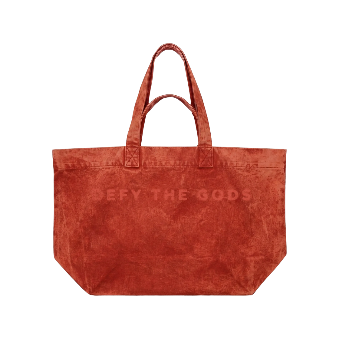 트래비스 스캇 캑터스 잭 x 오디세이 디파이 더 갓 토트백 레드(Travis Scott Cactus Jack x The Odyssey Defy The Gods Tote Bag Red)