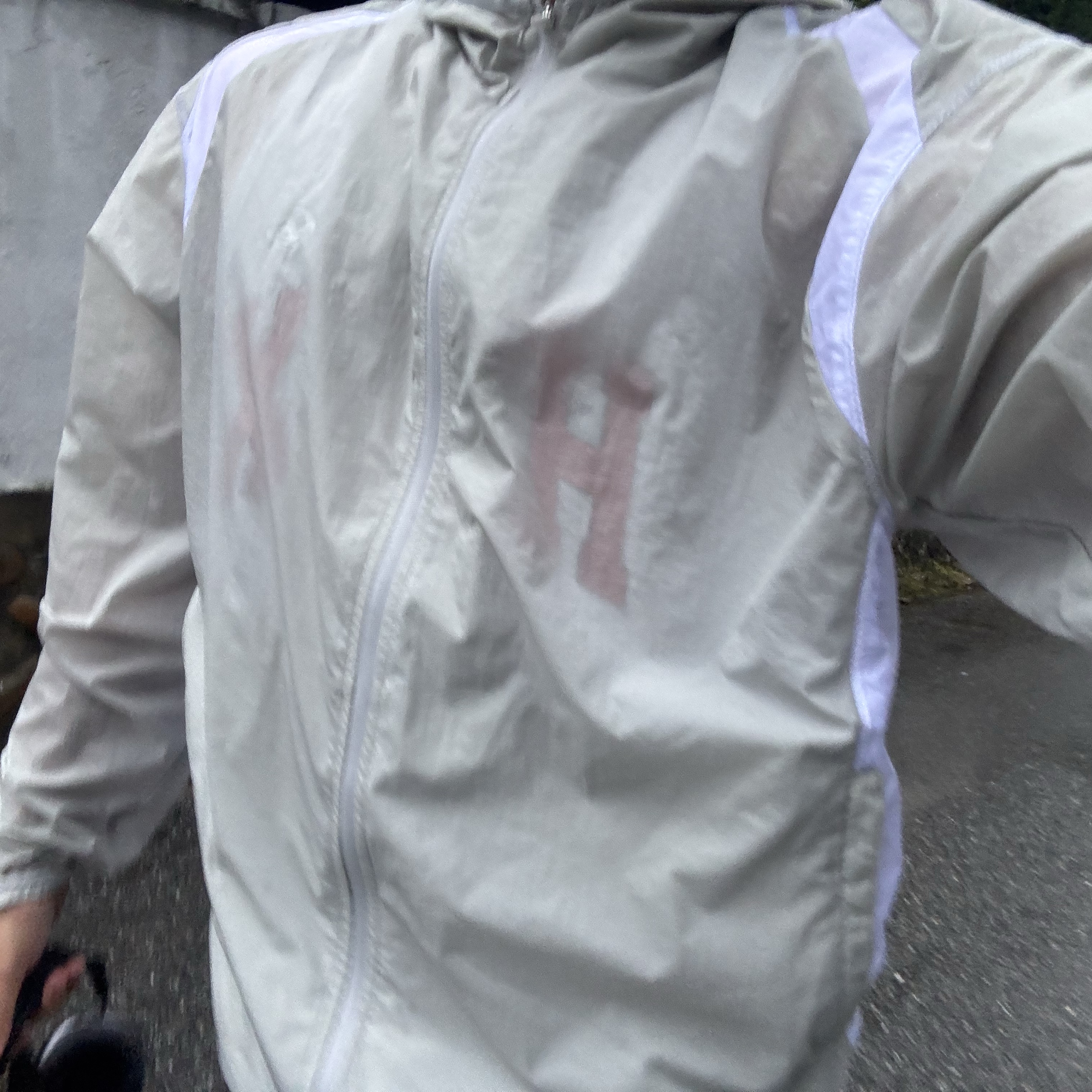 Sansan Gear Paneled Jacket Grey - 25SS 착용 스타일