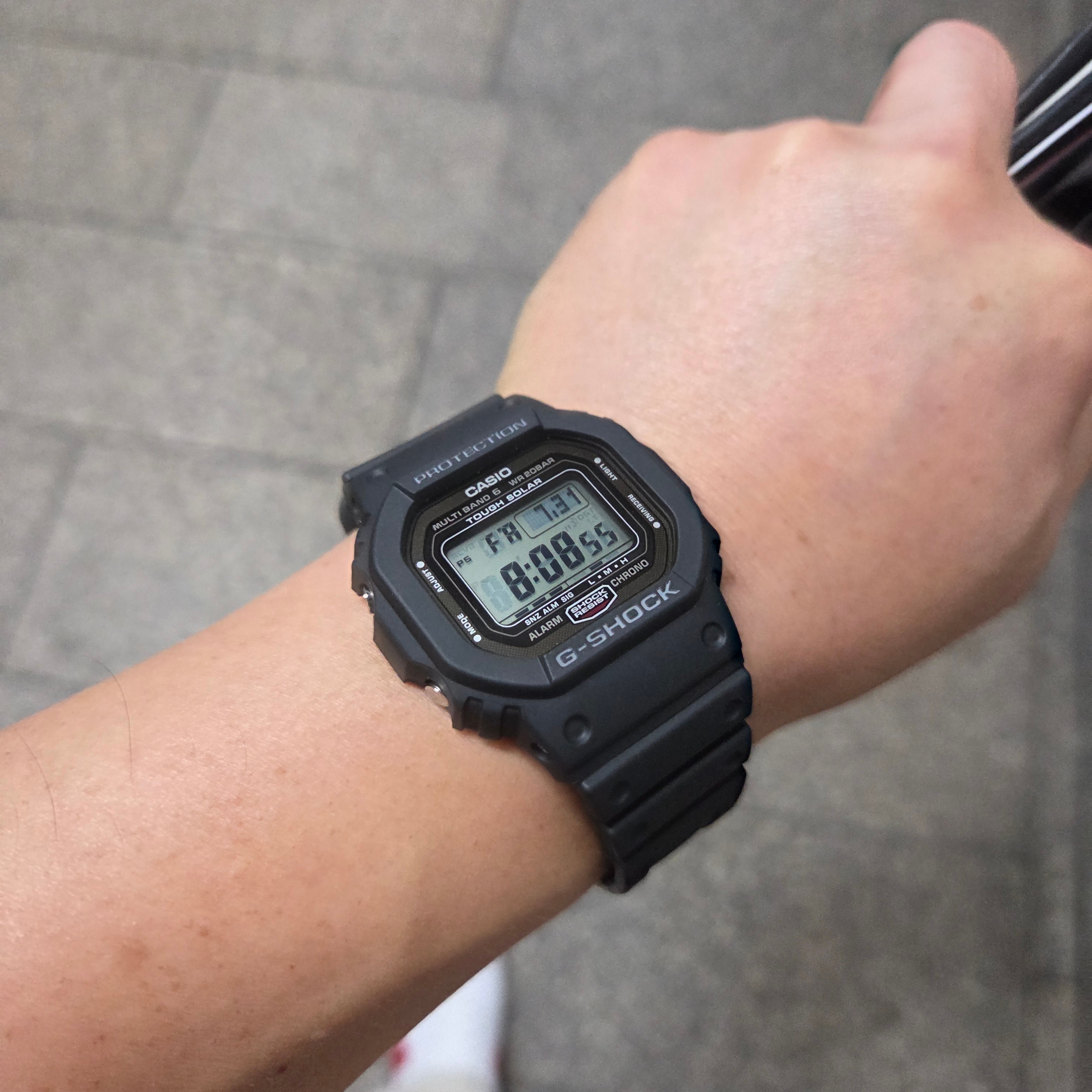 Casio G-Shock GW-5000U-1 착용 스타일 - 2
