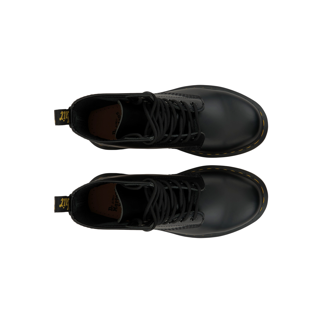 닥터마틴 1460 스무스 레더 레이스업 부츠 블랙(Dr. Martens 1460 Smooth Leather Lace Up Boots Black) - 5