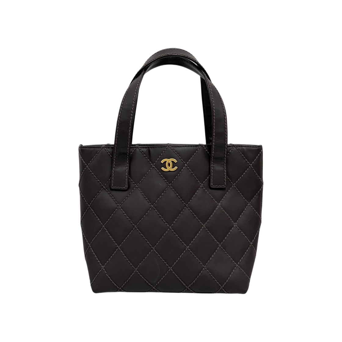 샤넬 와일드 스티치 금장 토트백(Chanel Wild Stitch Gold Tote Bag)
