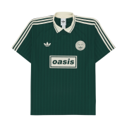 Adidas x Oasis Tour Jacquard Jersey Collegiate Green Cream White - KR Sizing