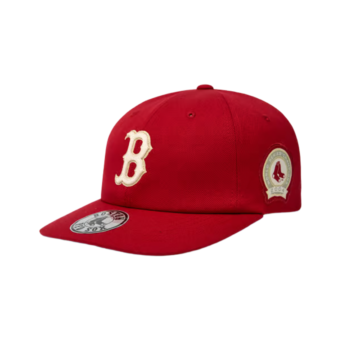 3ACPB296N-43RDS MLB Signature Patch Unstructured Ball Cap Boston Red Sox Red