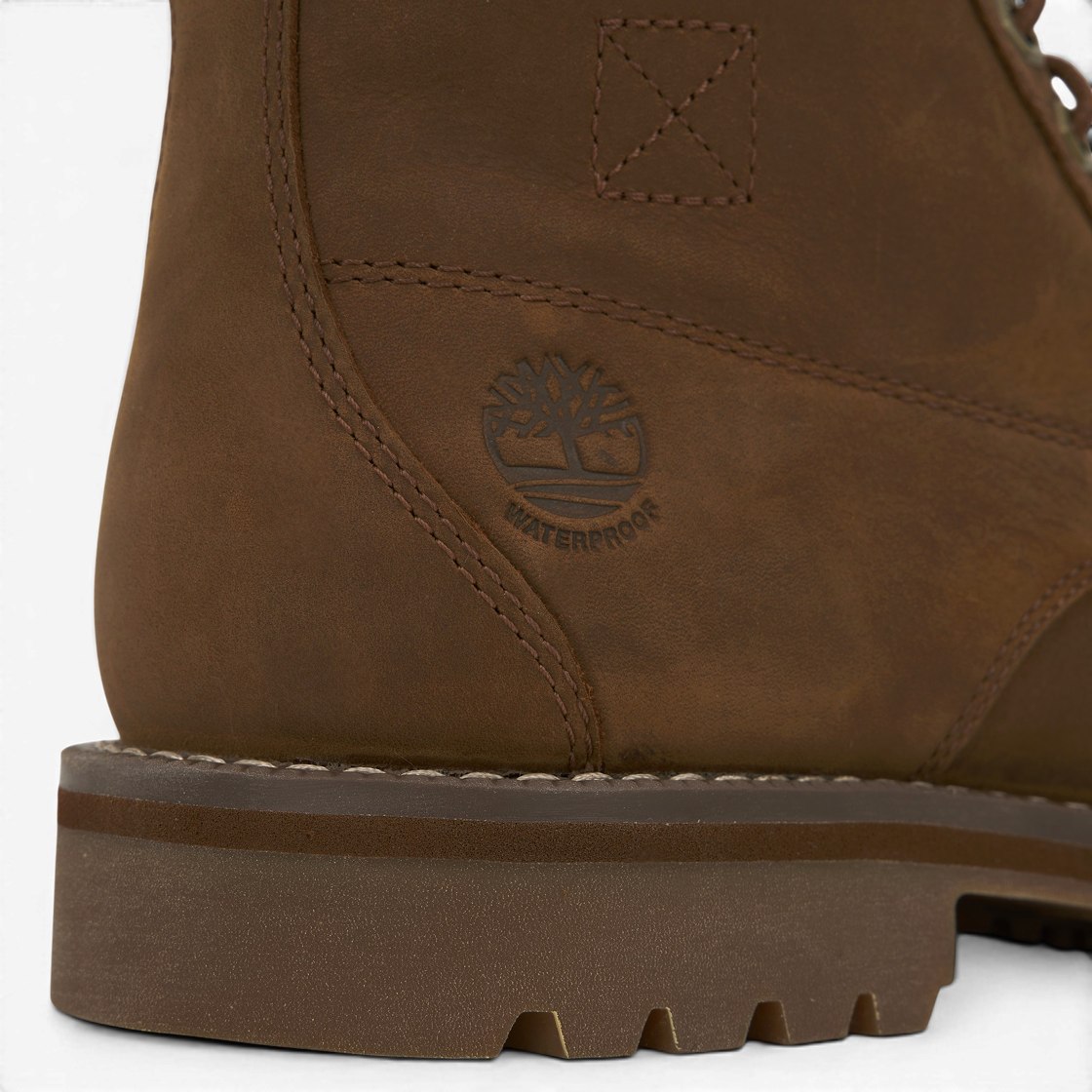 팀버랜드 레드우드 폴스 워터프루프 워커 부츠 브라운 - 와이드(Timberland Redwood Falls Waterproof Worker Boots Brown - Wide) - 8