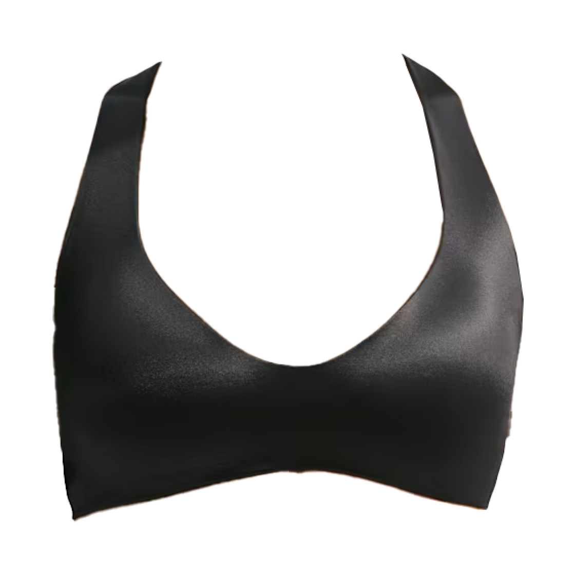 IR5082-054 (W) NikeSKIMS Satin Shine Plunge Bra Obsidian