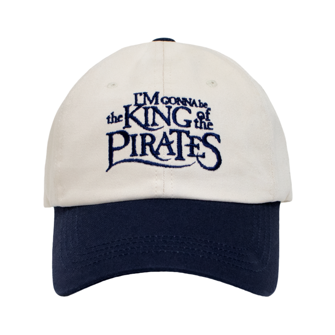 KT 위즈 x 원피스 패션 모자 아이보리(KT Wiz x One Piece Fashion Cap Ivory)