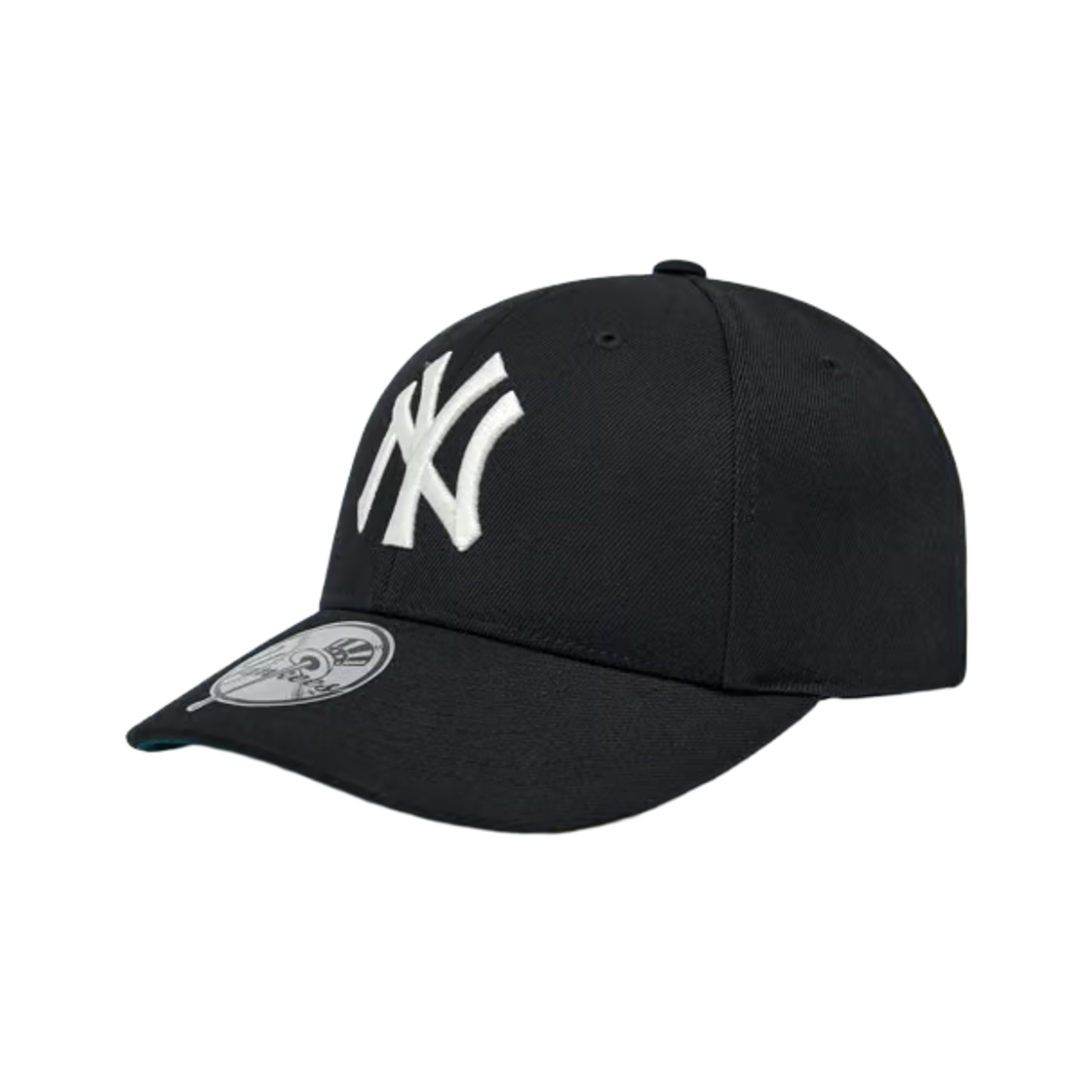 MLB 시그니처 컬시브 스트럭쳐 볼캡 뉴욕양키스 블랙(MLB Signature Cursive Structured Ball Cap New York Yankees Black)