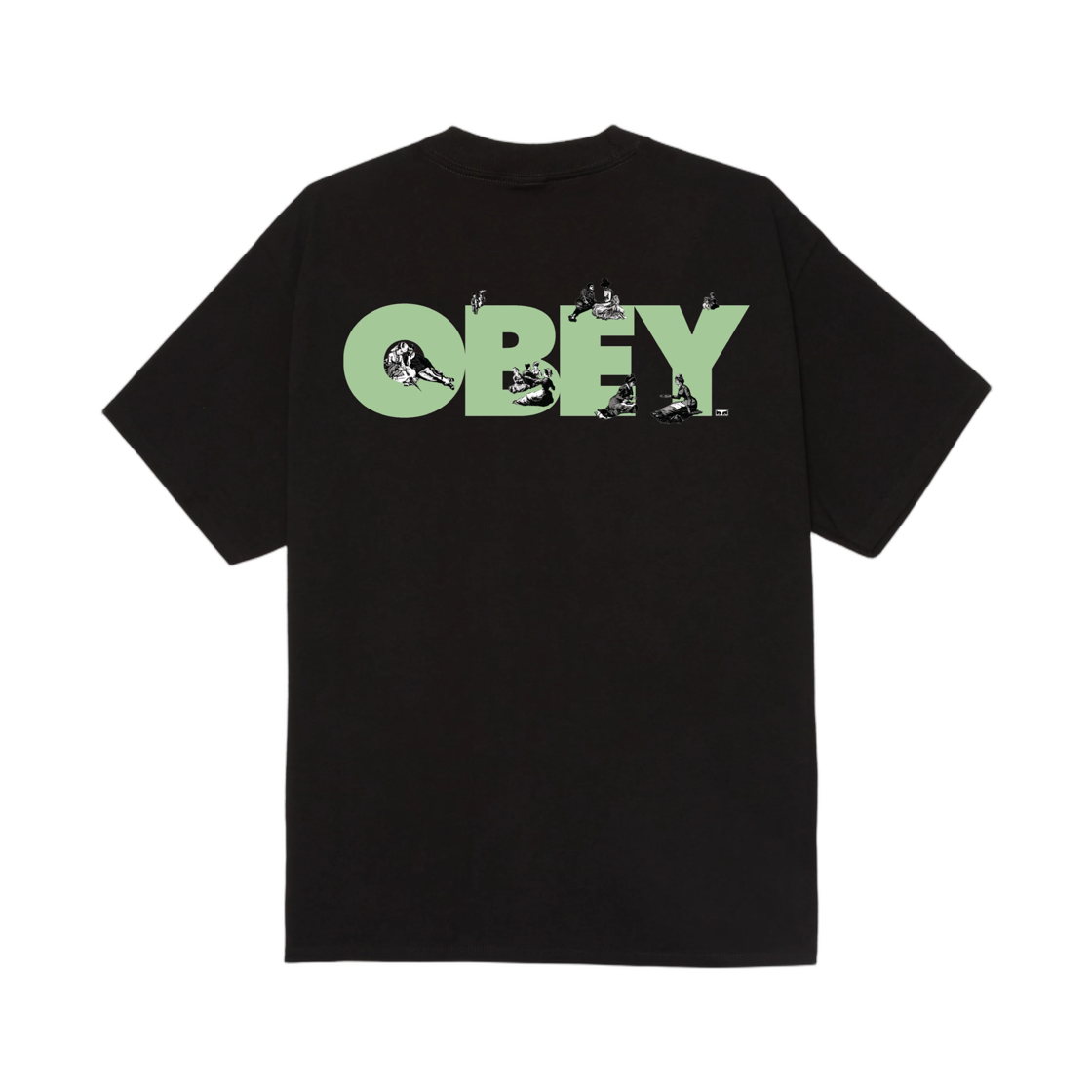 165264437 Obey Picnic Classic T-Shirt Black