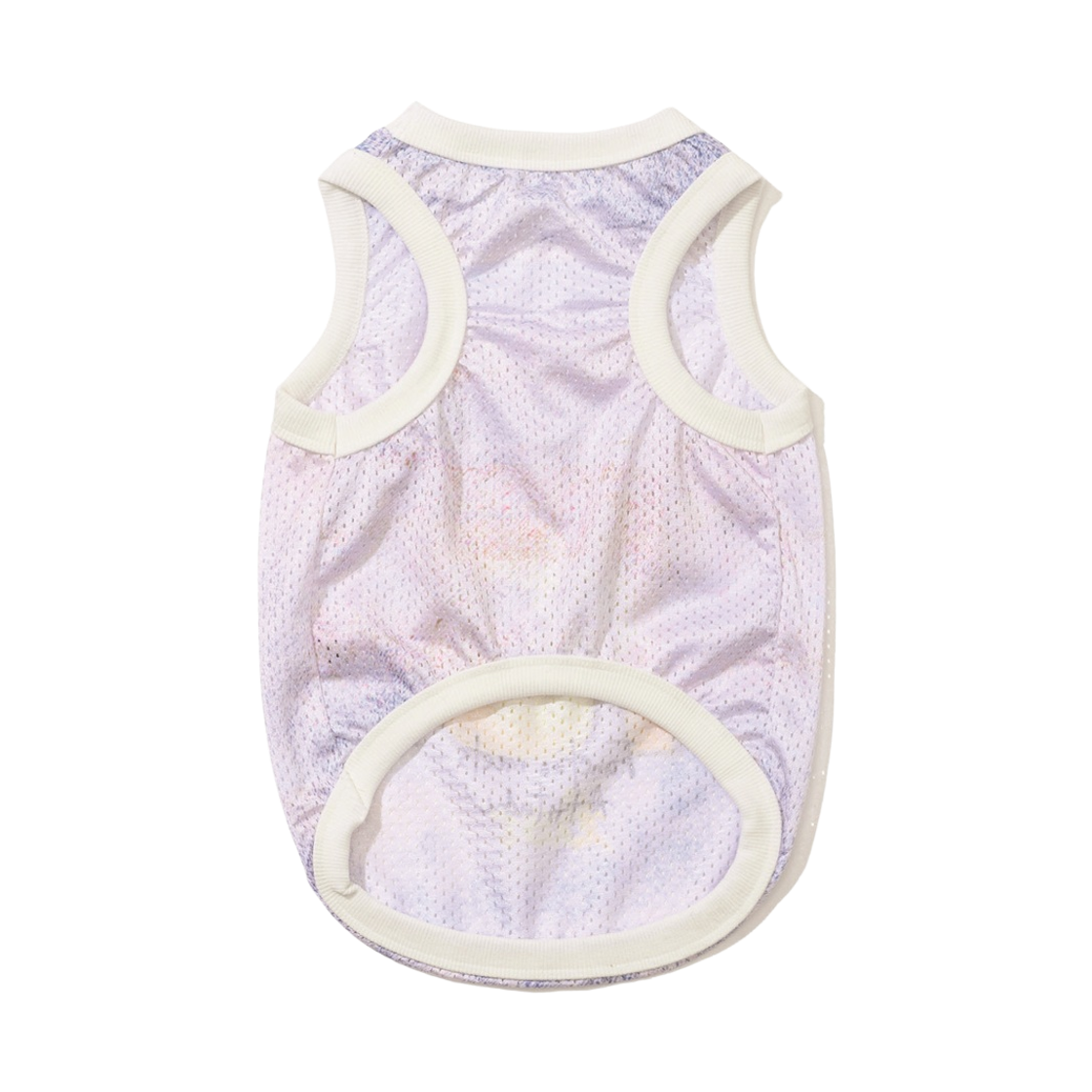 비에스래빗 그래픽 메쉬 펫 슬리블리스 탑 스카이(Bsrabbit Graphic Mesh Pet Sleeveless Top Sky) - 3