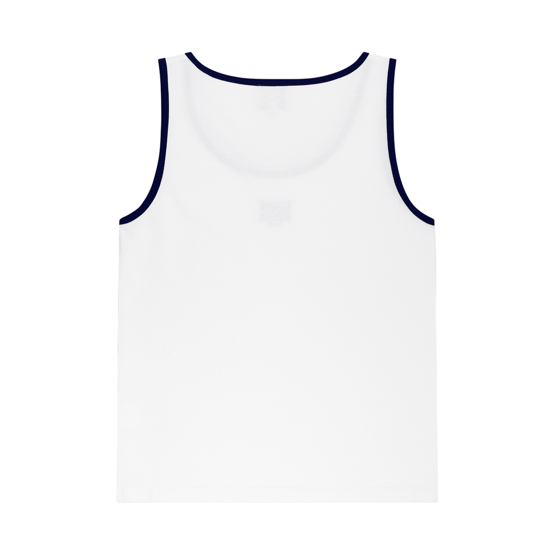 (W) 마리떼 프랑소와 저버 스몰 클래식 로고 슬리브리스 화이트((W) Marithe Francois Girbaud Small Classic Logo Sleeveless White) - 2