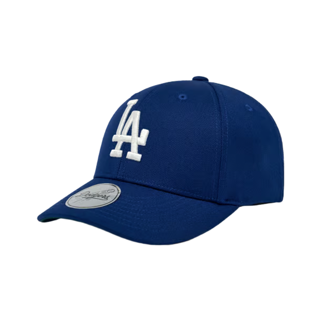 3ACPV216N-07RBS MLB Signature Cursive Structured Ball Cap LA Dodgers Royal Blue