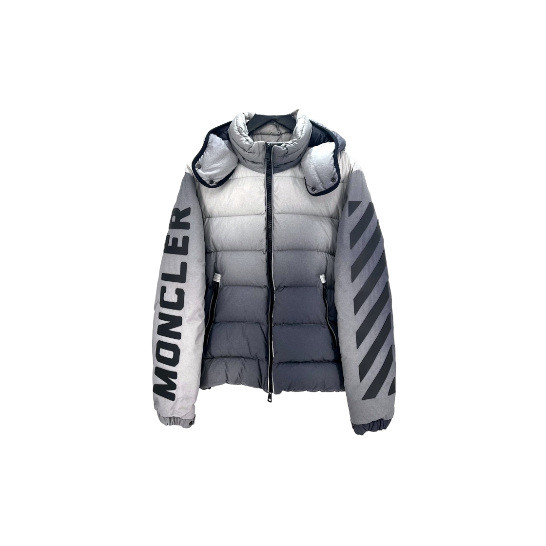 ITJ53I6CPSIF Moncler x Off-White Collaboration Puffer Jacket