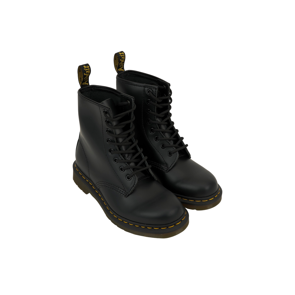 닥터마틴 1460 스무스 레더 레이스업 부츠 블랙(Dr. Martens 1460 Smooth Leather Lace Up Boots Black) - 4