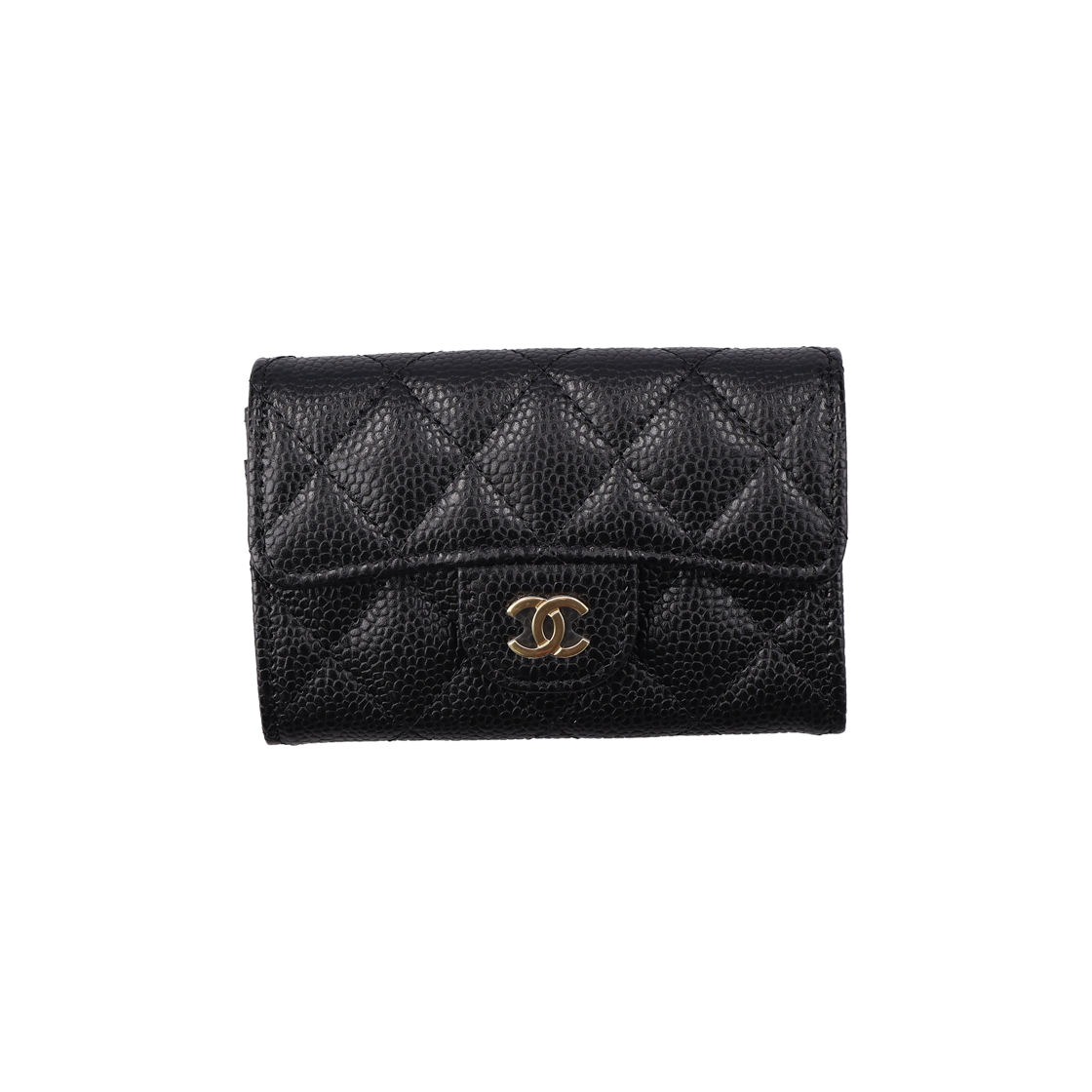 ITGWAPBPOJ2M Chanel Classic Card Wallet in Black Calfskin
