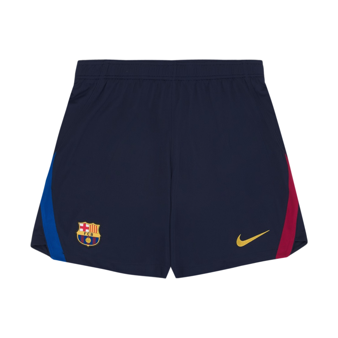 II1947-498 Nike FC Barcelona 2026/27 Stadium Home Dri-Fit Football Replica Shorts Blackened Blue Cardinal Red (II1947-498) (Non Marking Ver.)