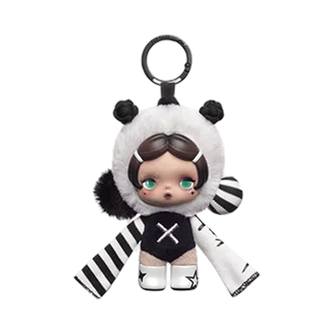 - Pop Mart Skullpanda Off Mode Series Plush Doll Pendant Self Mode (Opened Case)