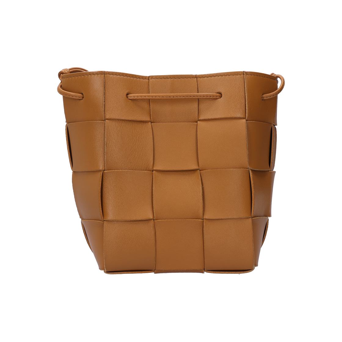 ITE9S89ODFGT Bottega Veneta 680218 Cassette Bucket Bag in Camel Leather