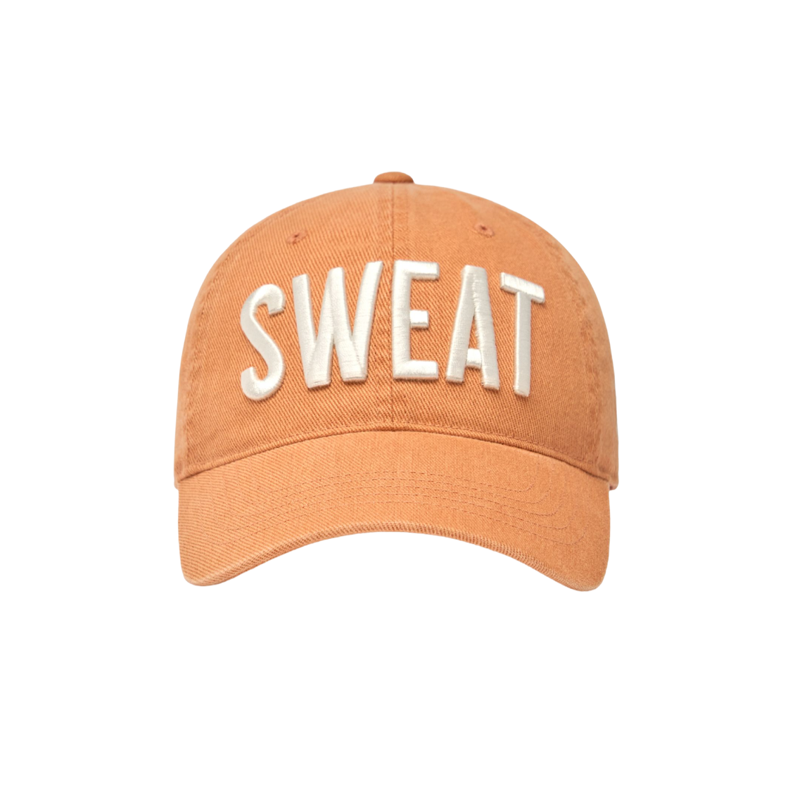 MLB x 키스 오브 라이프 뉴욕 양키스 베이직 워싱 언스트럭쳐 볼캡 오렌지(MLB x Kiss Of Life New York Yankees Basic Washing Unstructured Ball Cap Orange) - 4