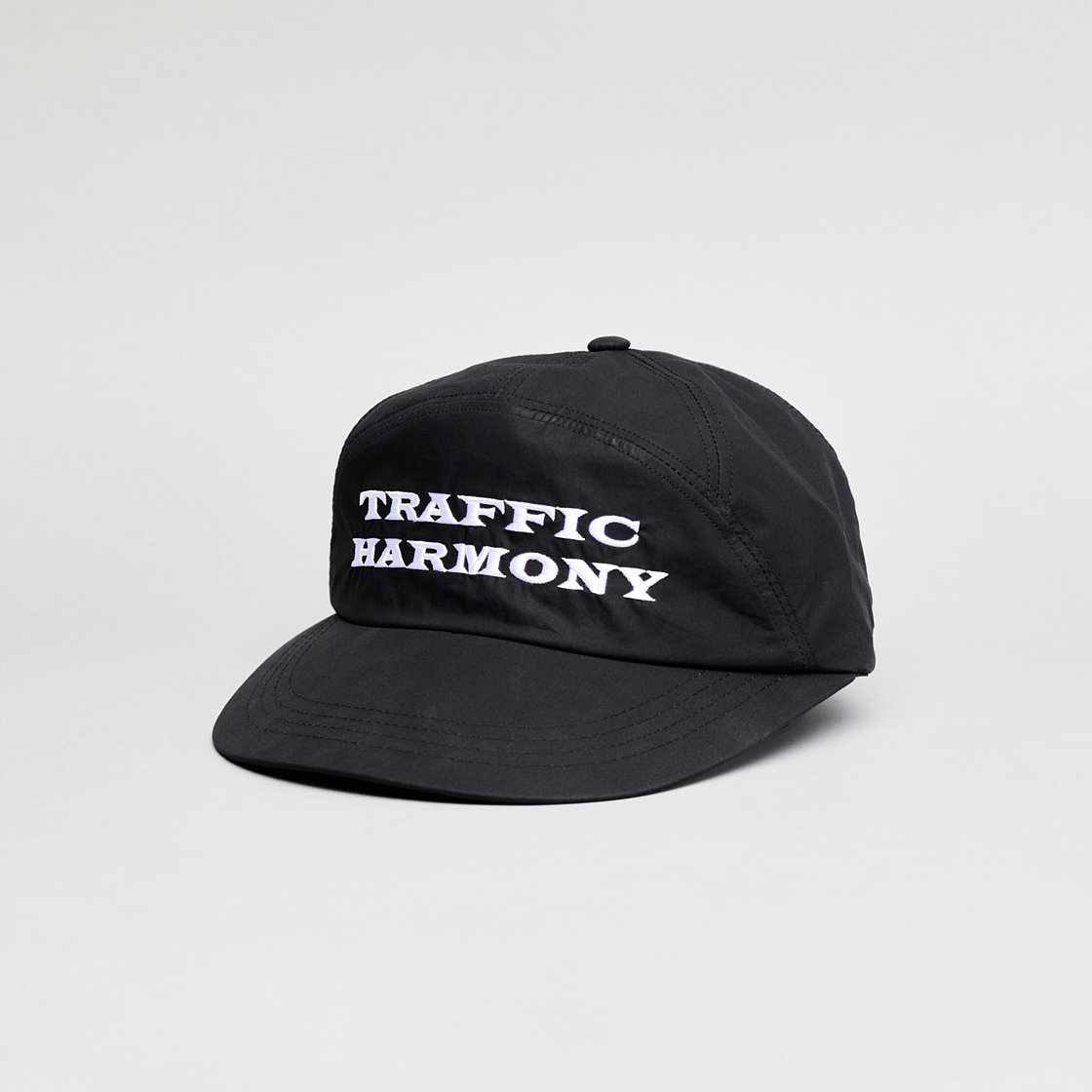 트래픽하모니 와이드 바이저 로고 볼캡 블랙(Traffic Harmony Wide Visor Logo Ball Cap Black) - 6