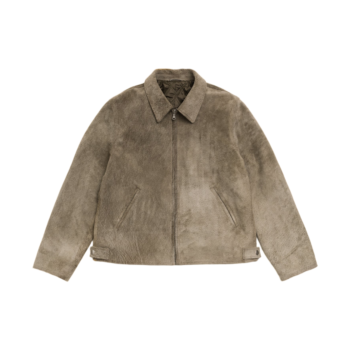 115948 Stussy Garage Jacket Suede