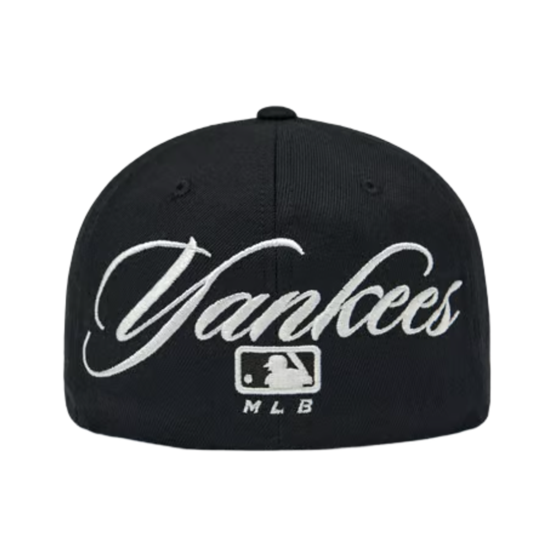 MLB 시그니처 컬시브 스트럭쳐 볼캡 뉴욕양키스 블랙(MLB Signature Cursive Structured Ball Cap New York Yankees Black) - 2