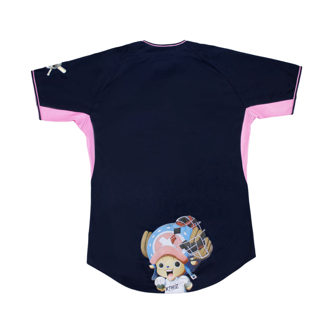 KT 위즈 x 원피스 패션 유니폼 쵸파 네이비 핑크 (논 마킹 버전)(KT Wiz x One Piece Fashion Uniform Chopper Navy Pink (Non Marking Ver.)) - 2