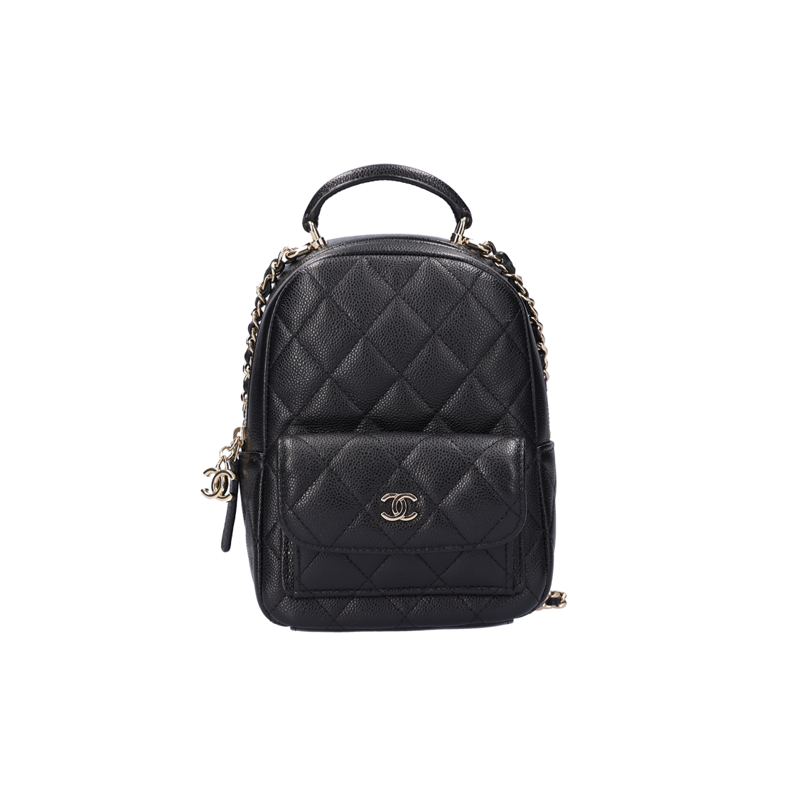 샤넬 AP3753 클래식 체인 핸드폰 홀더 카프스킨 블랙(Chanel AP3753 Classic Chain Phone Holder in Black Calfskin)