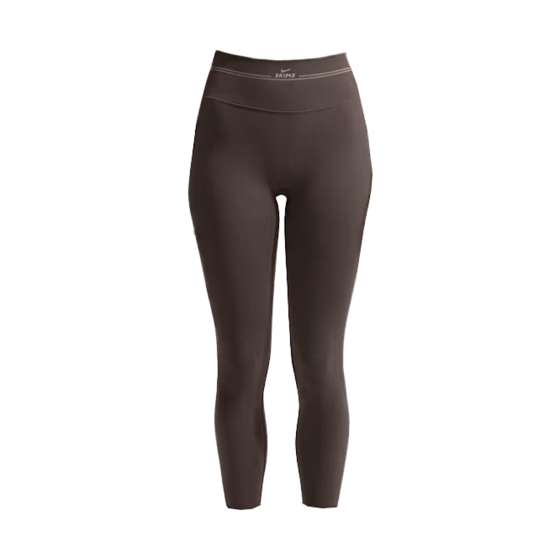 IR5014-249 (W) NikeSKIMS Ribbed Seamless High Waisted 26-Inch Leggings Phoenix Truffle