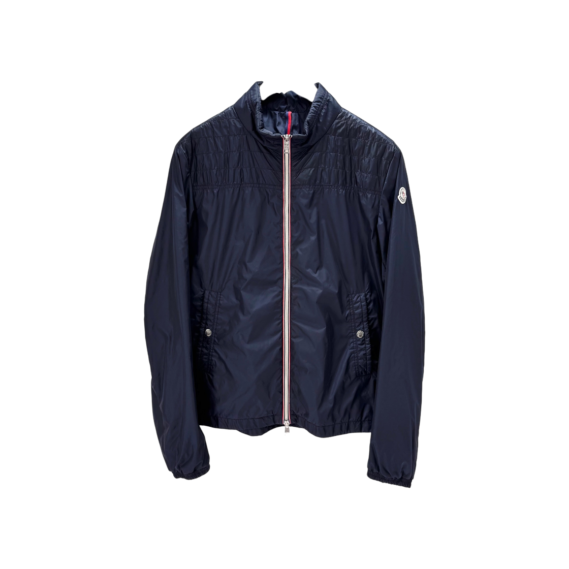 IT3GILNC9SOV Moncler Navy Windbreaker Jacket