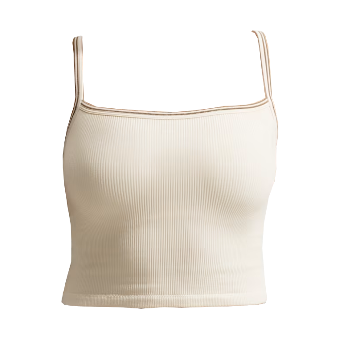 IR4992-109 (W) NikeSKIMS Ribbed Seamless Cami Tank Top Ivory Resin Ivory
