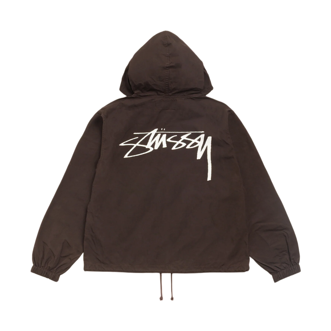 115951 Stussy Waxed Cotton Beach Shell Brown