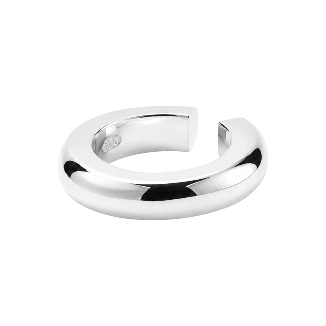 휴스타드 라운드 오픈 링_ 925 스털링 실버 라운드 오픈링 (BIG)(HUSTAD ROUND OPEN RING_ 925 Sterling silver (BIG)) - 2