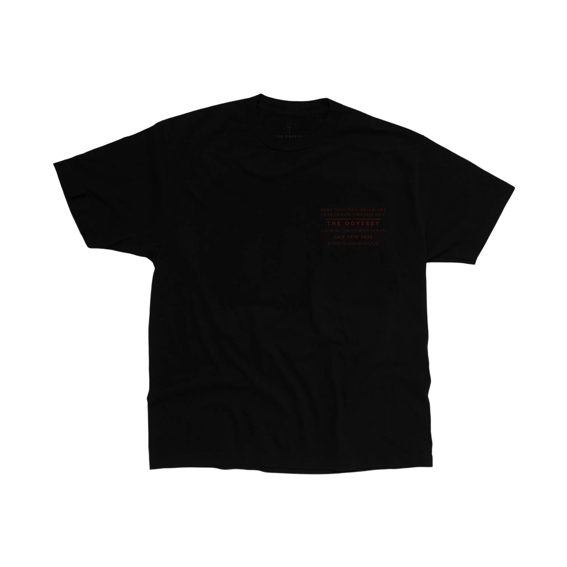 트래비스 스캇 x 오디세이 x 아이맥스 음유시인 티셔츠 블랙(Travis Scott Cactus Jack x The Odyssey x IMAX Bard T-Shirt Black) - 2