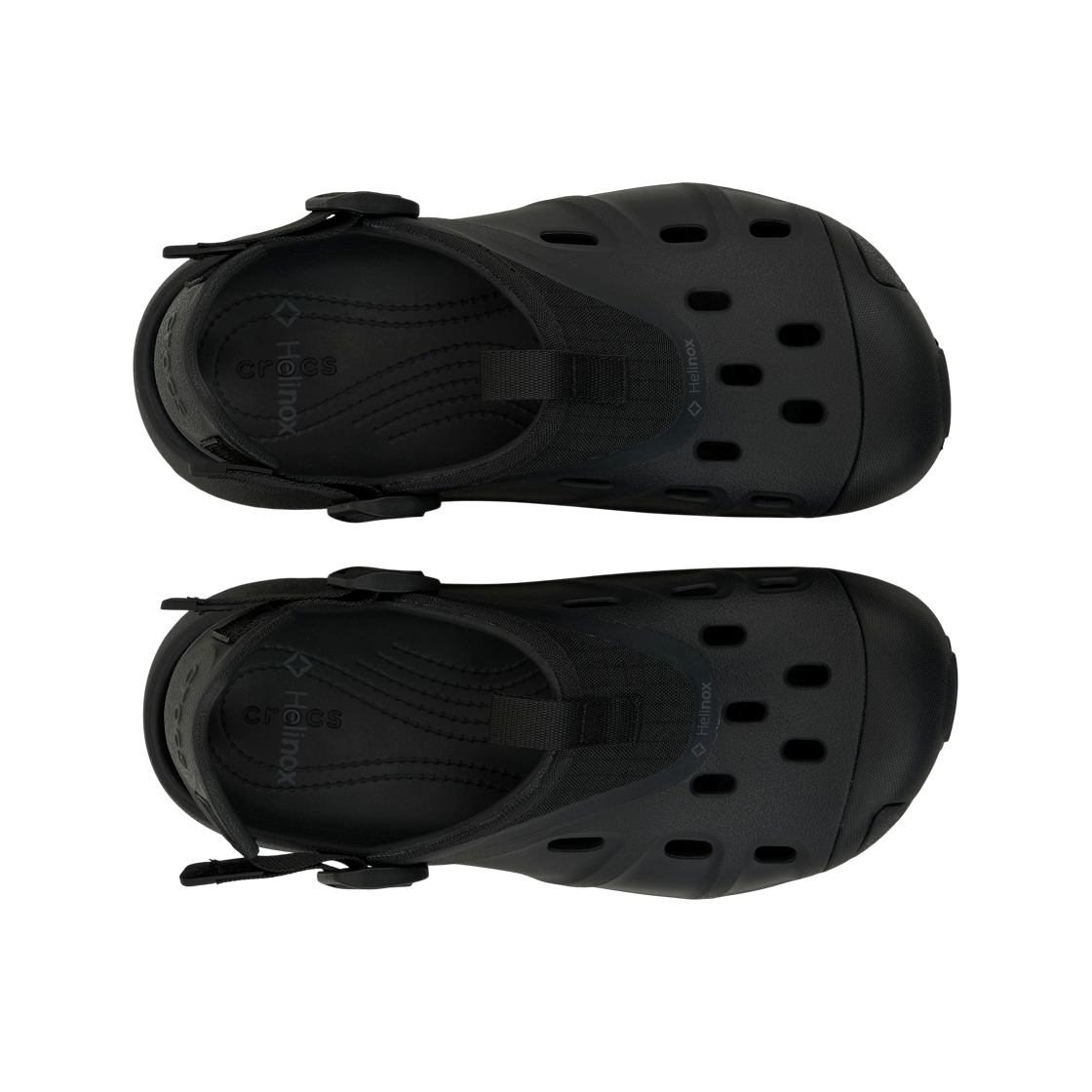 크록스 x 헬리녹스 퀵 트레일 클로그 블랙(Crocs x Helinox Quick Trail Clog Black) - 5