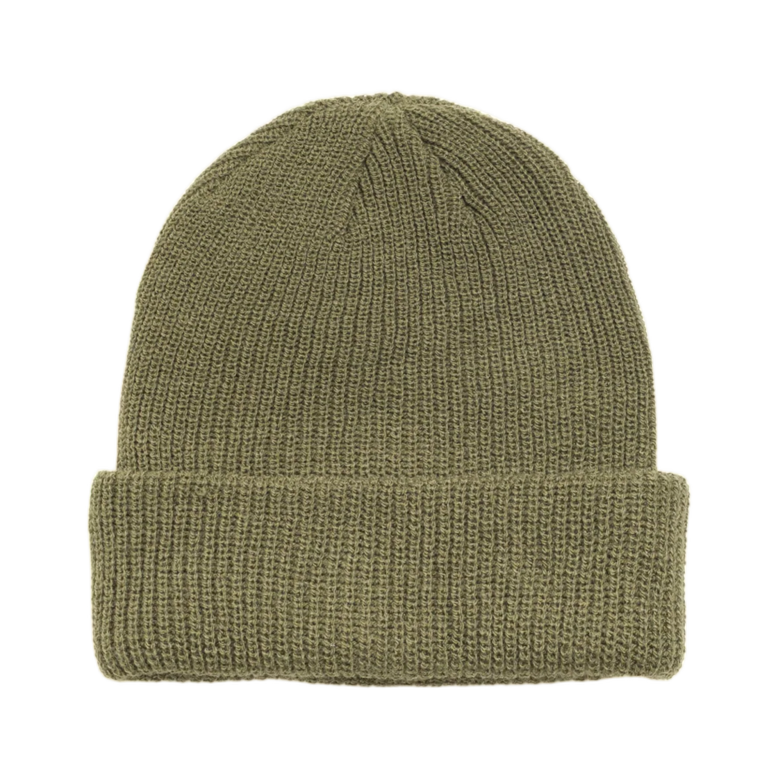 스투시 베이직 커프 비니 다크 올리브(Stussy Basic Cuff Beanie Dark Olive) - 2