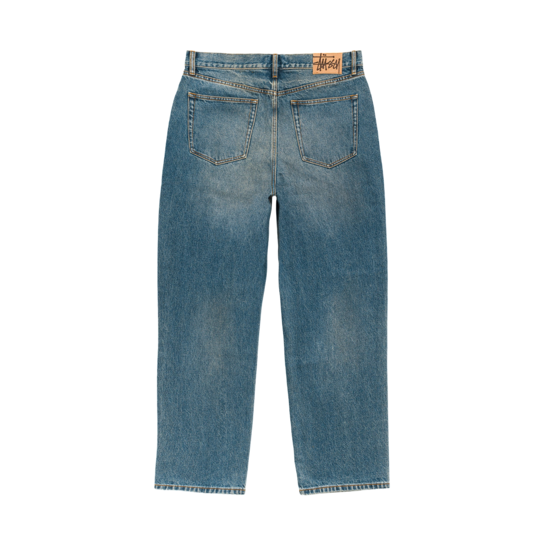 스투시 빅 올 진 데님 다크 워시 인디고(Stussy Big Ol' Jean Denim Dark Wash Indigo) - 2