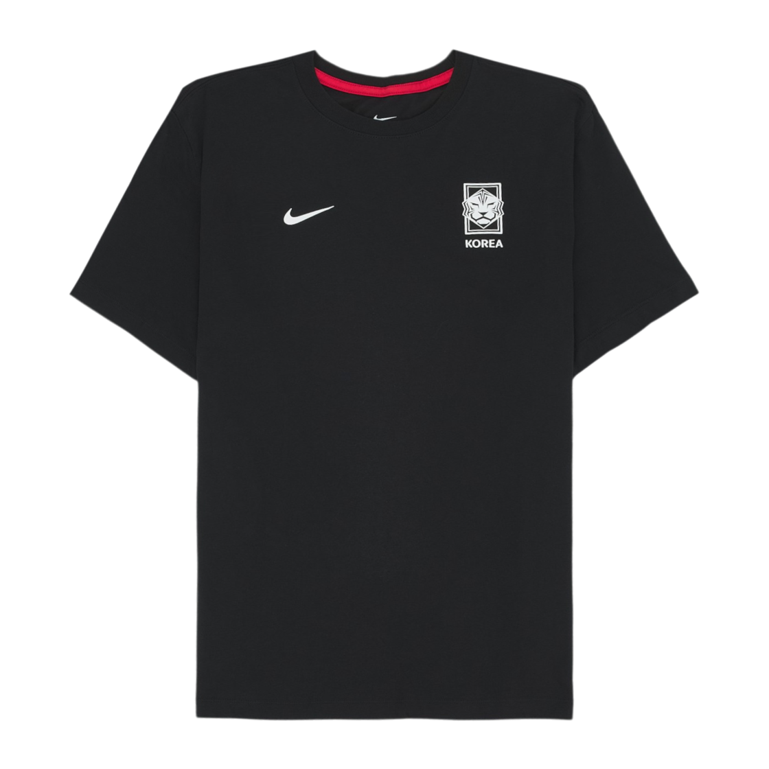 FV9382-010 Nike Korea Essential Soccer T-Shirt Black