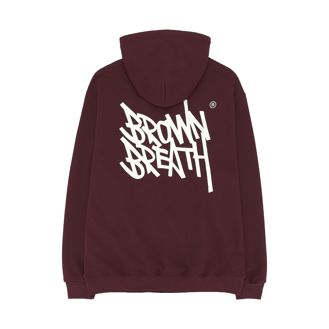 BLSMHDS01BD Brownbreath Tag OG Hoodie Burgundy
