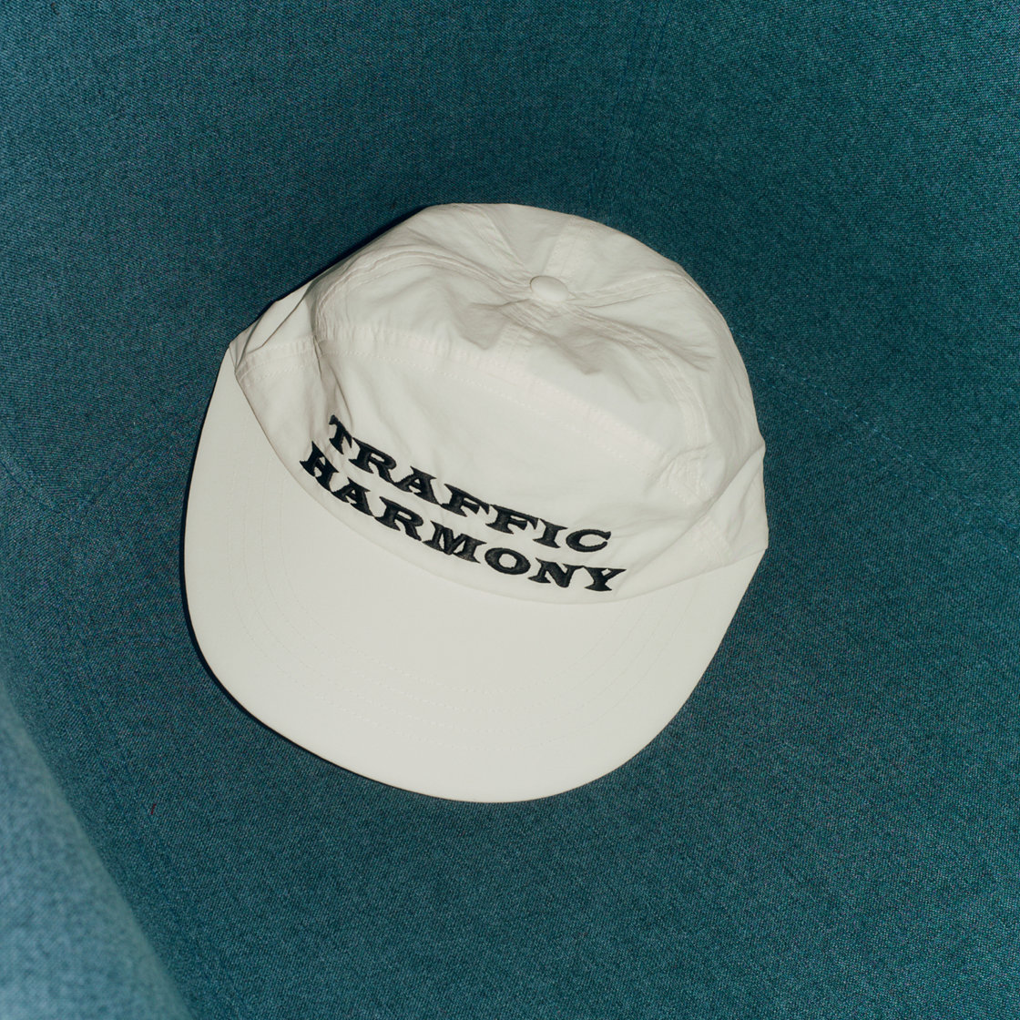 트래픽하모니 와이드 바이저 로고 볼캡 아이보리(Traffic Harmony Wide Visor Logo Ball Cap Ivory) - 4