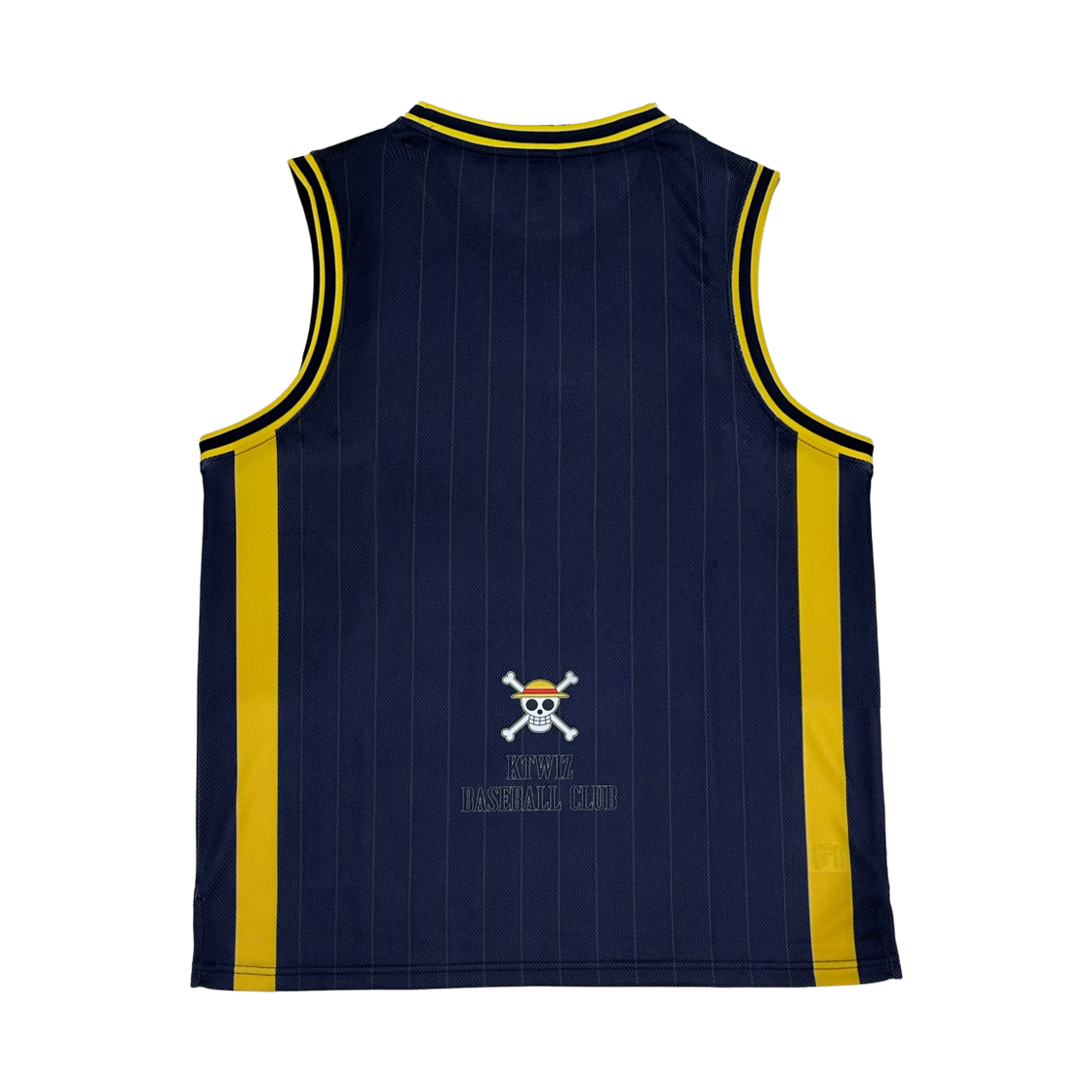 KT 위즈 x 원피스 슬리브리스 저지 네이비 옐로우(KT Wiz x One Piece Sleeveless Jersey Navy Yellow) - 2