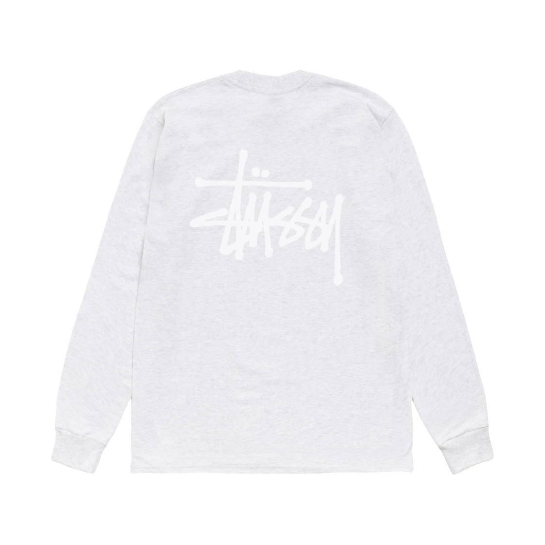 1995000 Stussy Basic Stussy LS T-Shirt Ash Heather