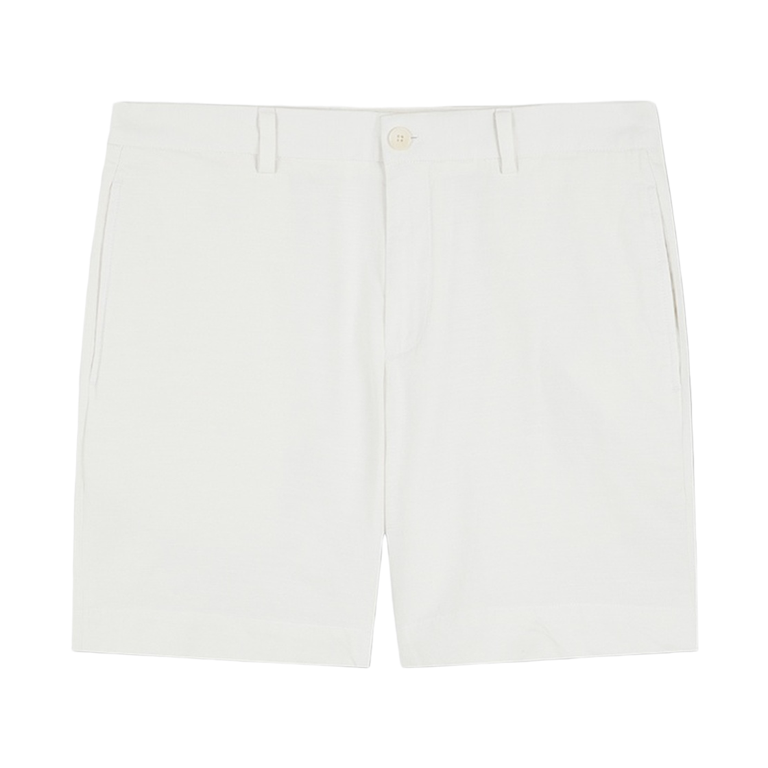 BBPSMN8959BGM BrooksBrothers Cotton Linen Shorts Ivory