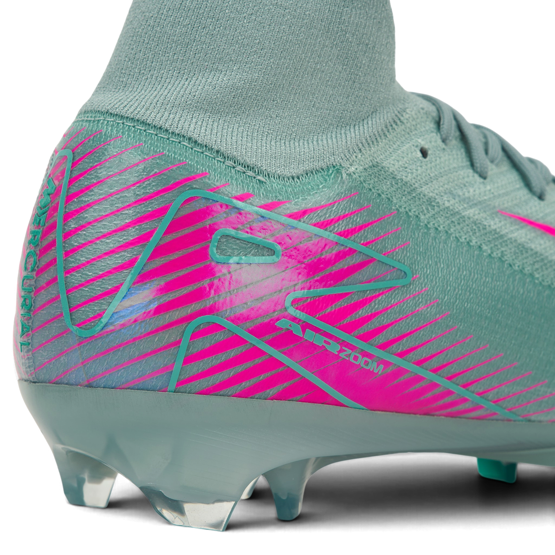 나이키 줌 머큐리얼 슈퍼플라이 10 엘리트 FG 오션 큐브 핑크 블라스트(Nike Zoom Mercurial Superfly 10 Elite FG Ocean Cube Pink Blast) - 8
